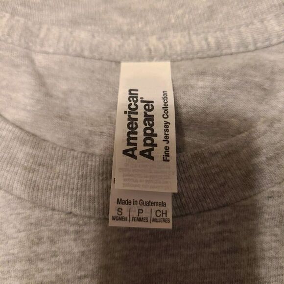 Michigan Wolverines Womens Midriff T-Shirt Size S - Gray Jersey Cut - NEW - Picture 3 of 5